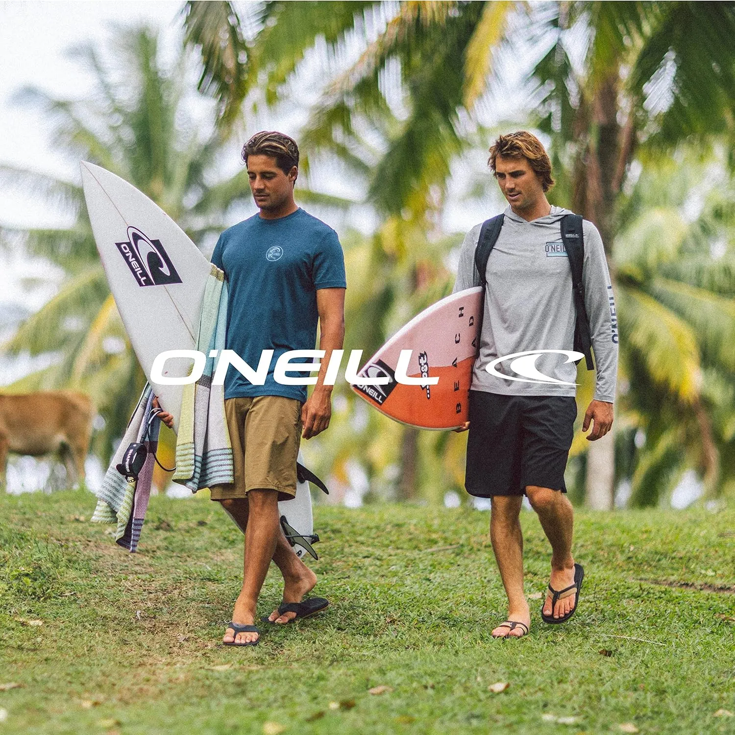 O'NEILL Men's 21 Inch Reserve Solid Hybrid Shorts - Water Resistant Mens Shorts with Quick Dry Stretch Fabric and Pockets