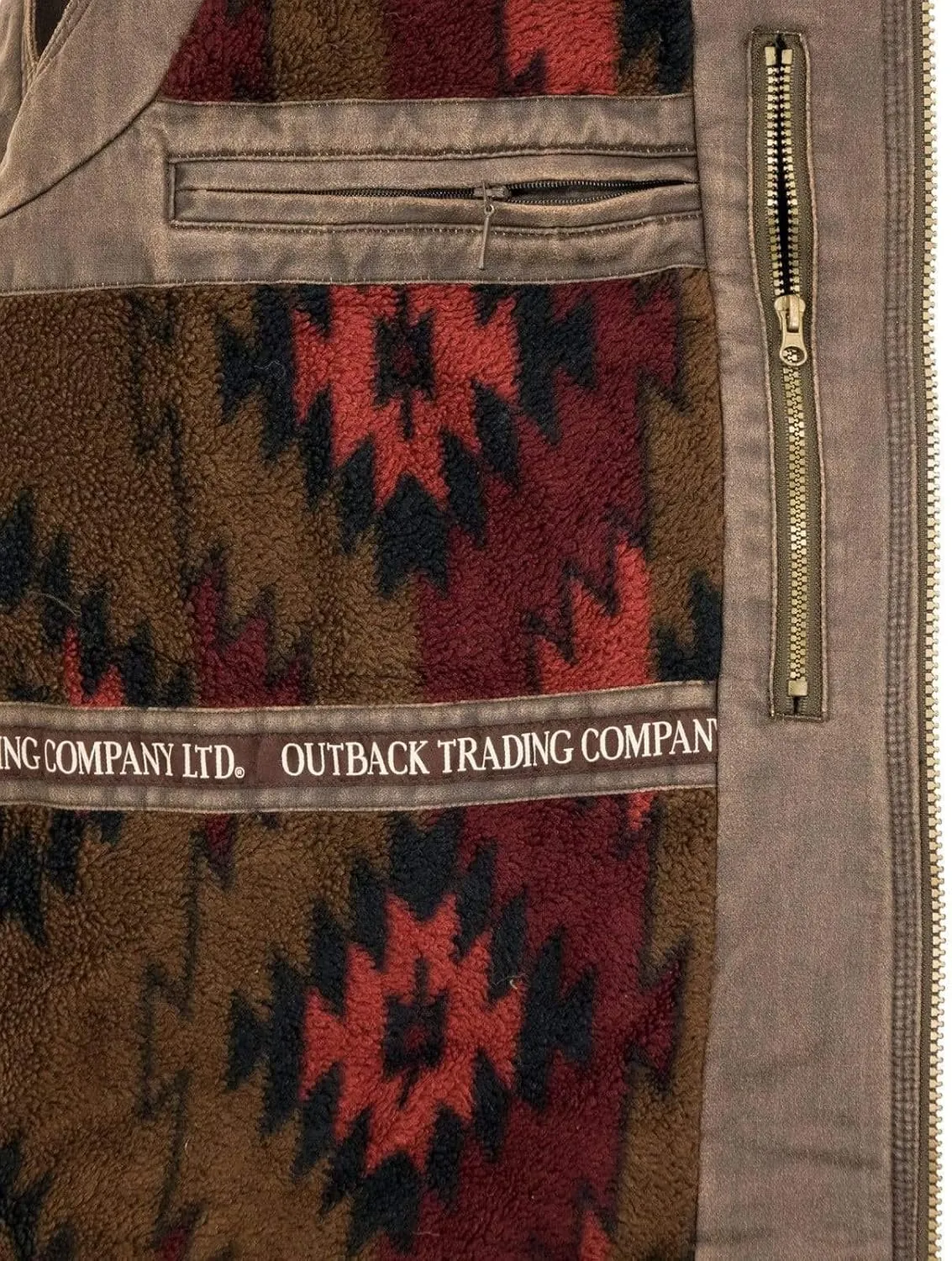 Outback Trading Men's Landsman Insulated Warming Casual Water-Resistant Canyonland Outerwear Western Vest
