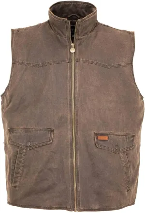 Outback Trading Men's Landsman Insulated Warming Casual Water-Resistant Canyonland Outerwear Western Vest