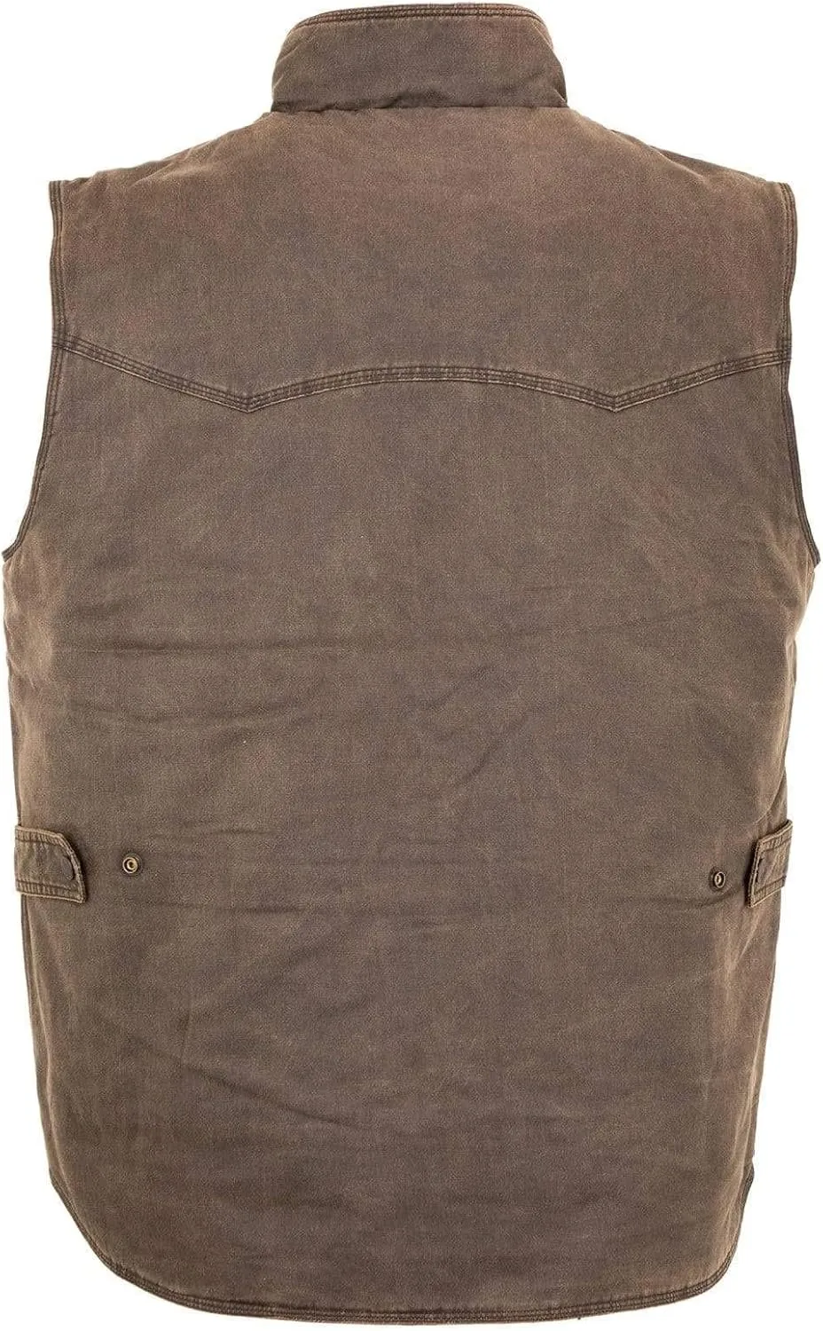 Outback Trading Men's Landsman Insulated Warming Casual Water-Resistant Canyonland Outerwear Western Vest