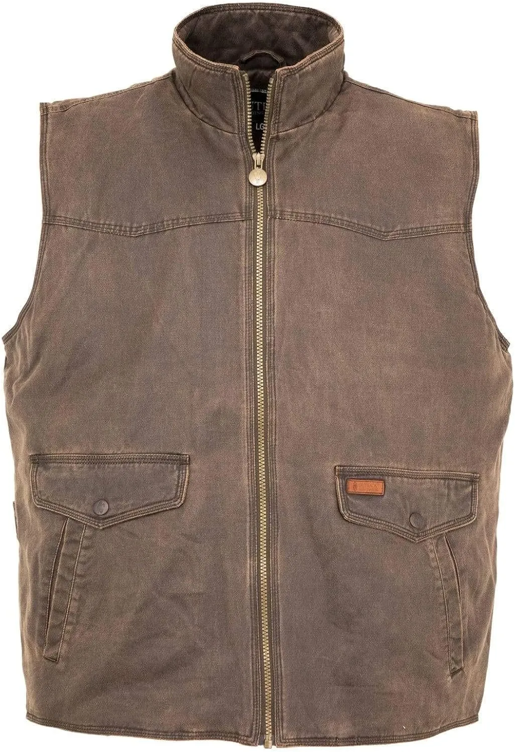 Outback Trading Men's Landsman Insulated Warming Casual Water-Resistant Canyonland Outerwear Western Vest