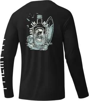 Palmyth Fishing Shirts for Men Long Sleeve UPF 50  T Shirt Sun Protection Tee