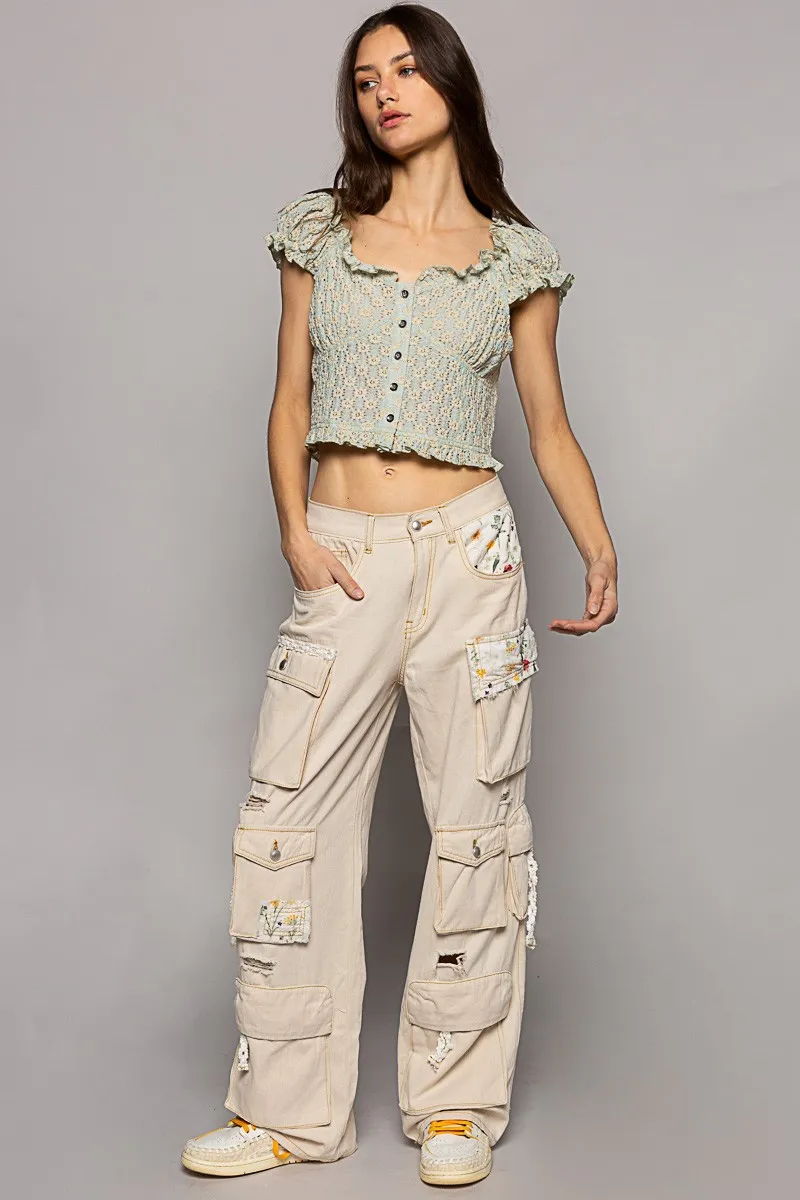 Pants - Multi Pocket - Natural