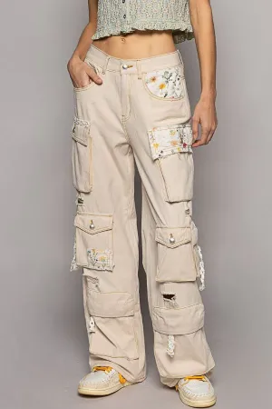 Pants - Multi Pocket - Natural