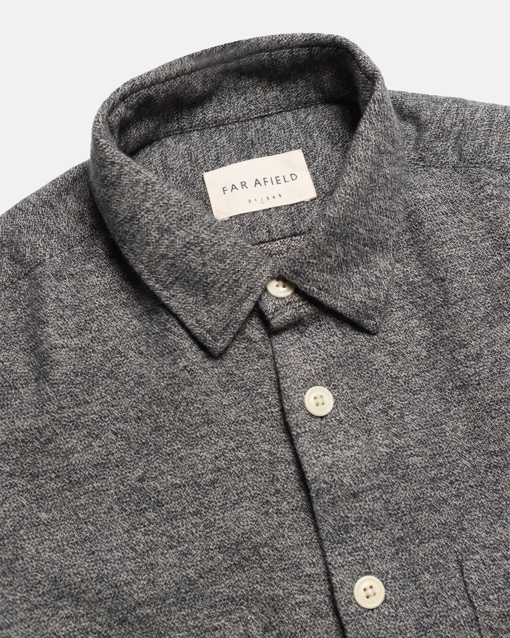 Patch Pocket Shirt - Slate Brown / Cornstalk Grindle