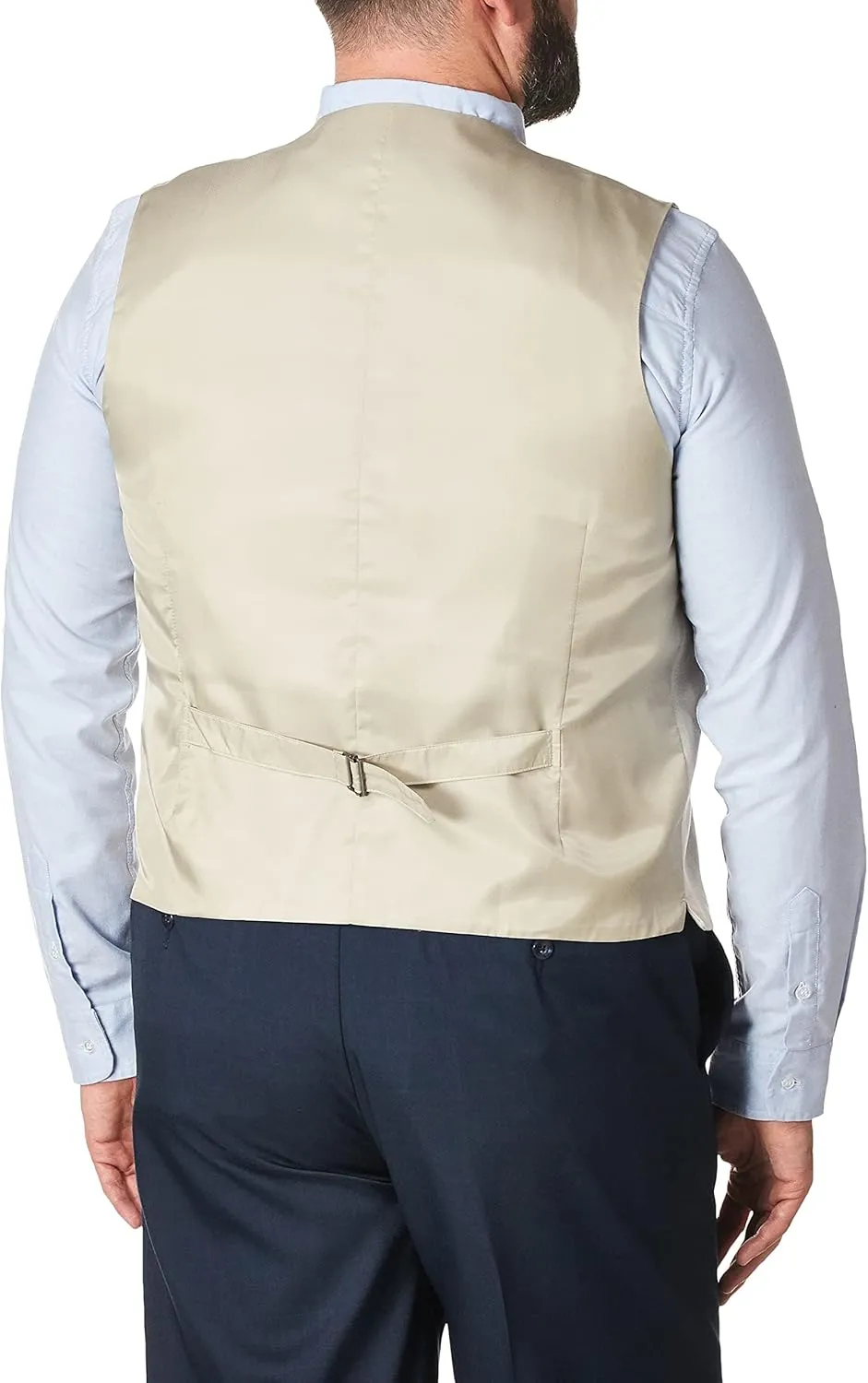Perry Ellis Men's Linen Suit Vest