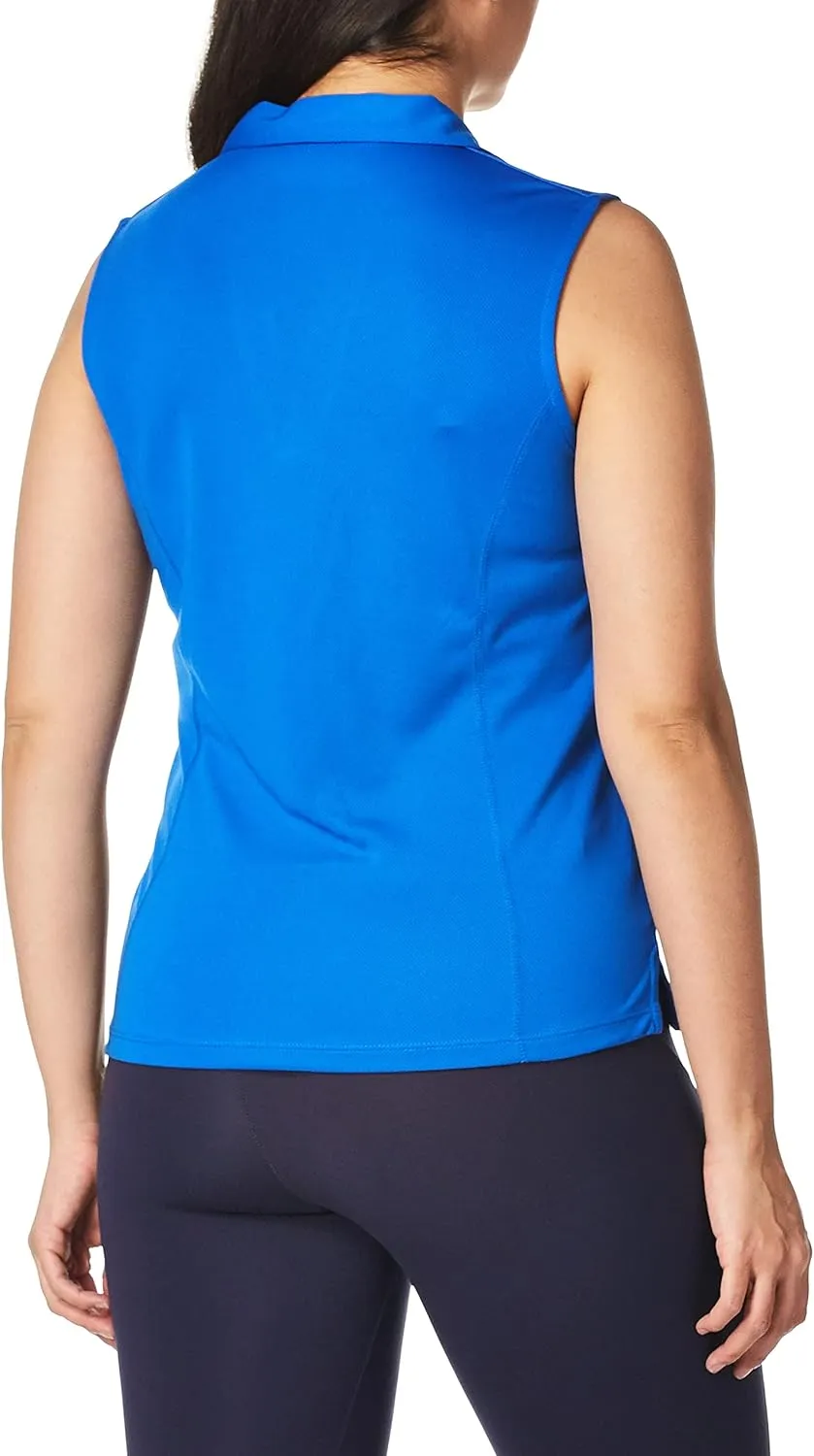 PGA TOUR Women's Airflux Sleeveless Golf Polo Shirt