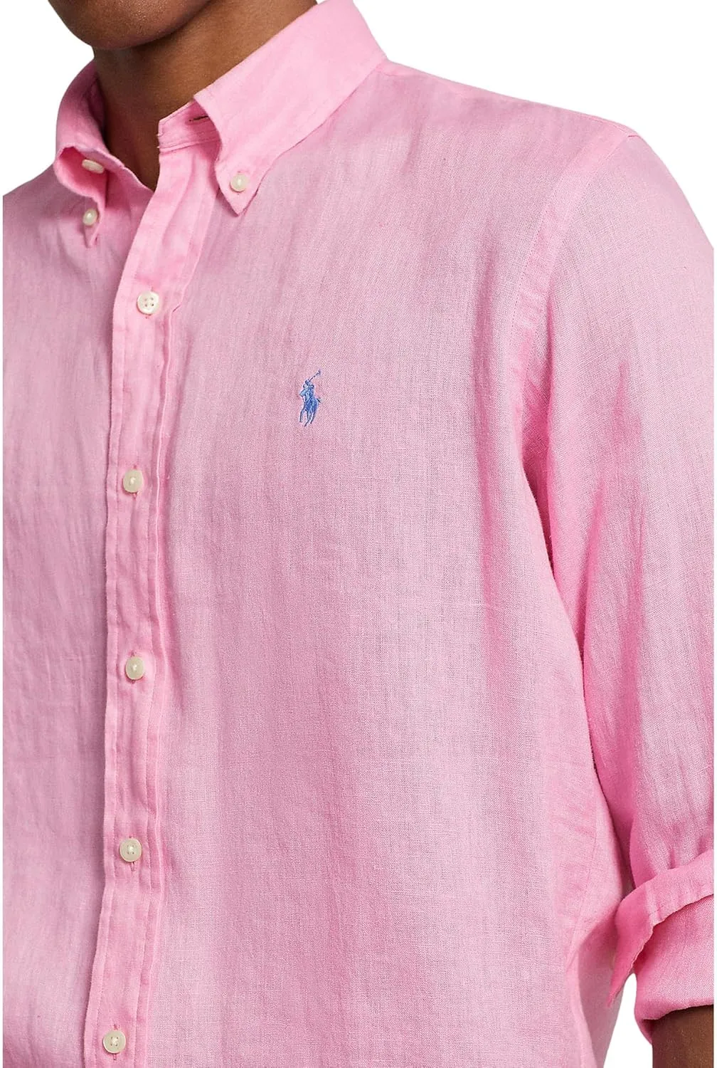 Polo Ralph Lauren Men's Linen Long Sleeve Shirt