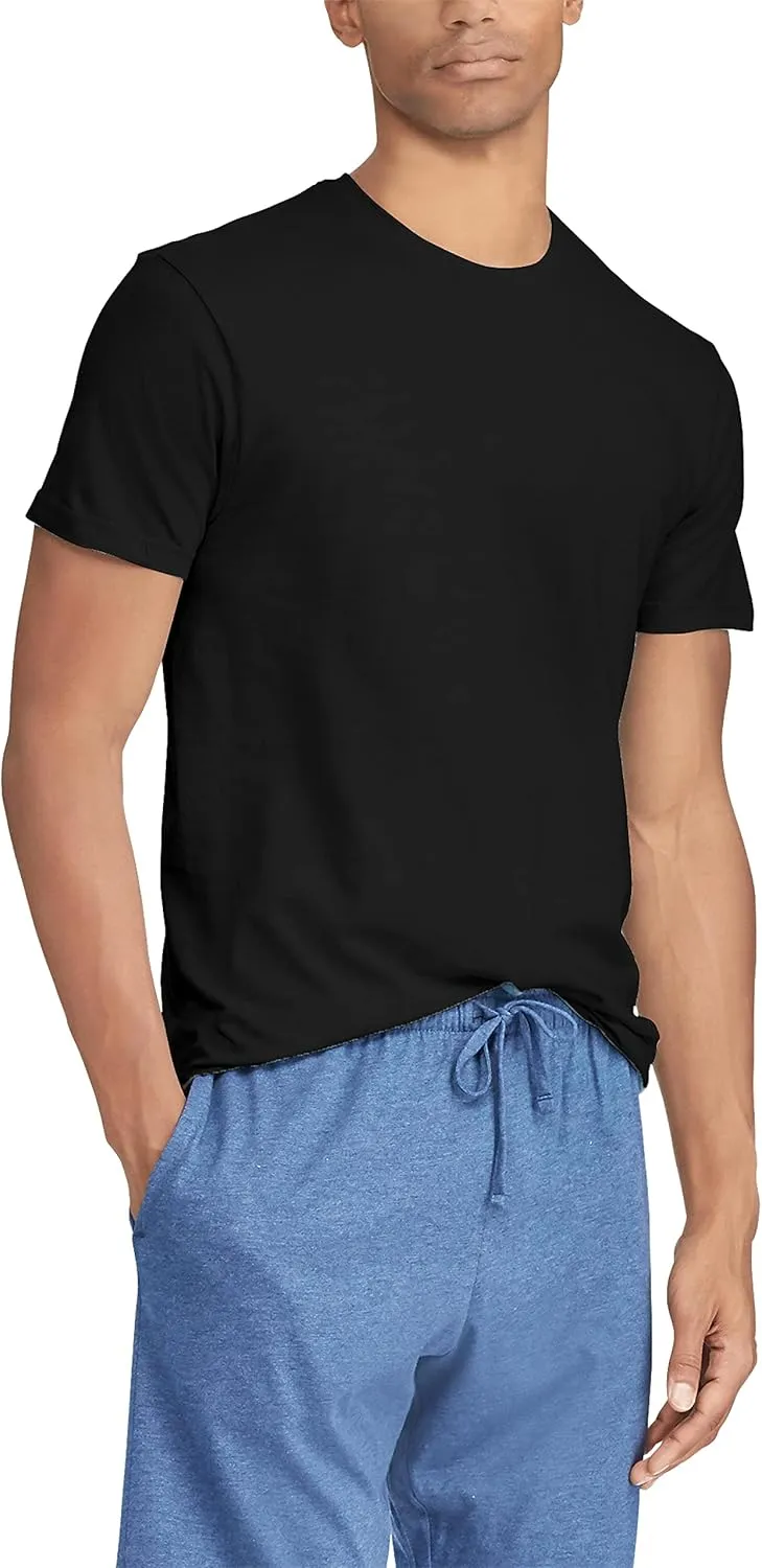 RALPH LAUREN Men's Slim Fit Cotton Crew Undershirts, 3 Pack