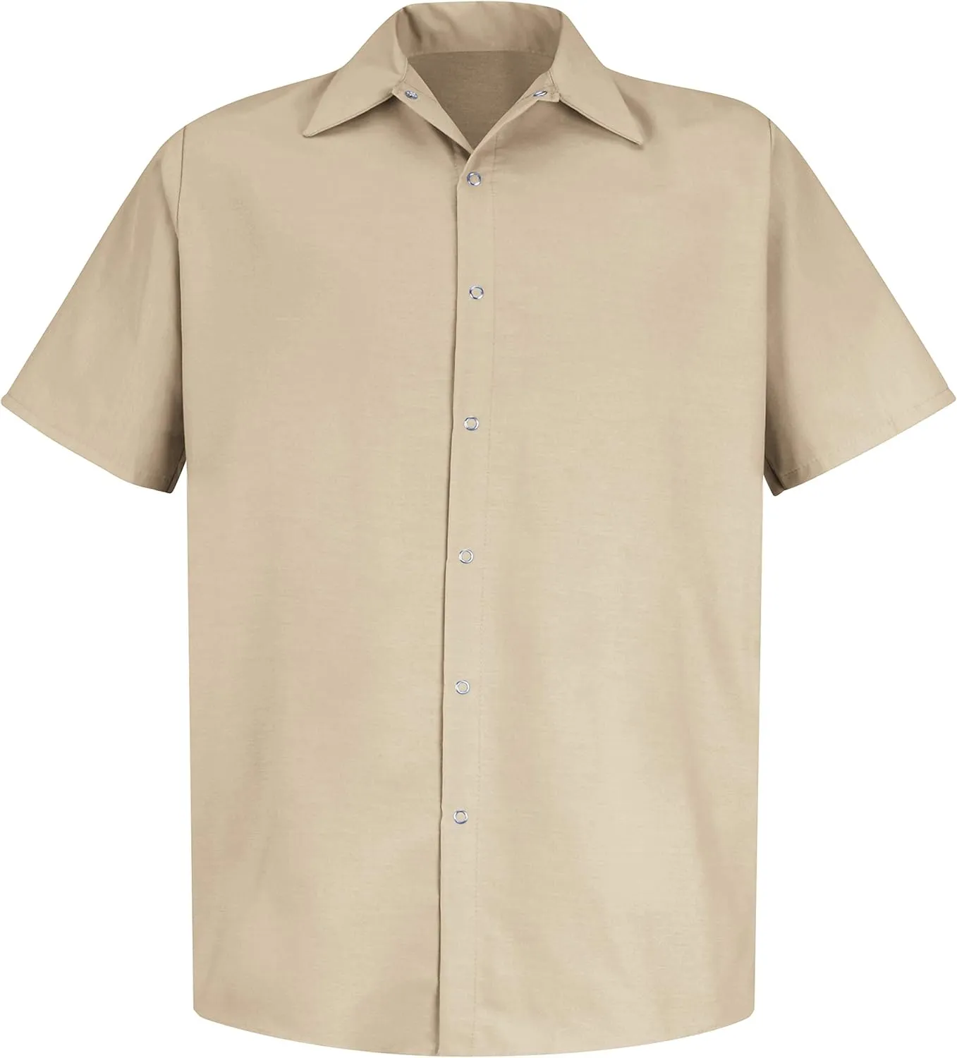 Red Kap Men's Specialized Pocketless Work Shirt