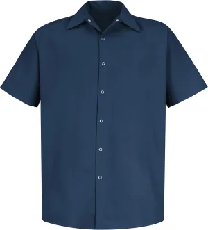 Red Kap Men's Specialized Pocketless Work Shirt
