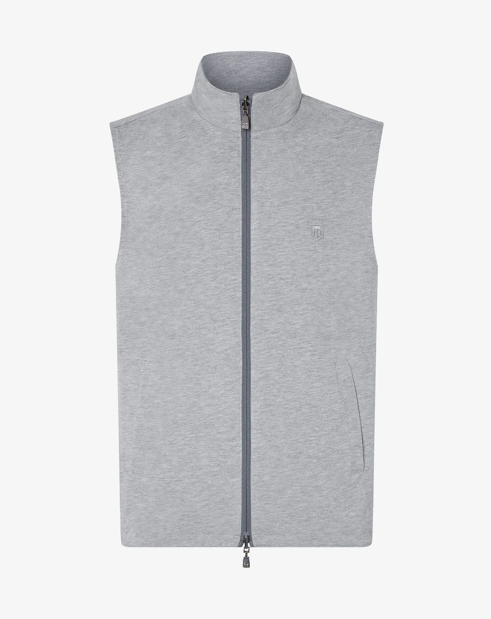 Reversible technical fabric waistcoat