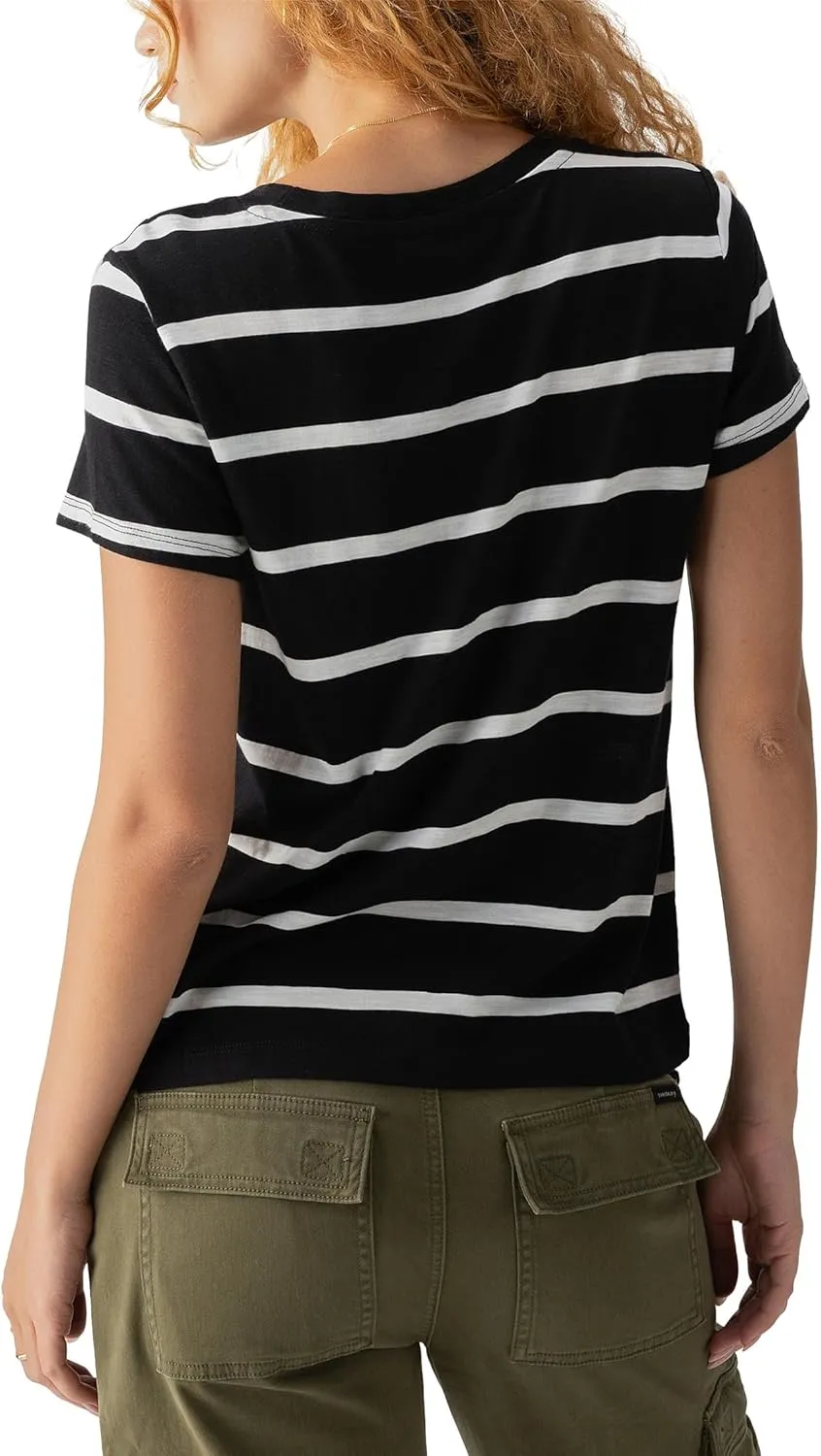 Sanctuary The Perfect Tee - T-Shirt for Women - Short Sleeved Construction - Classic Crew Neckline - Printed