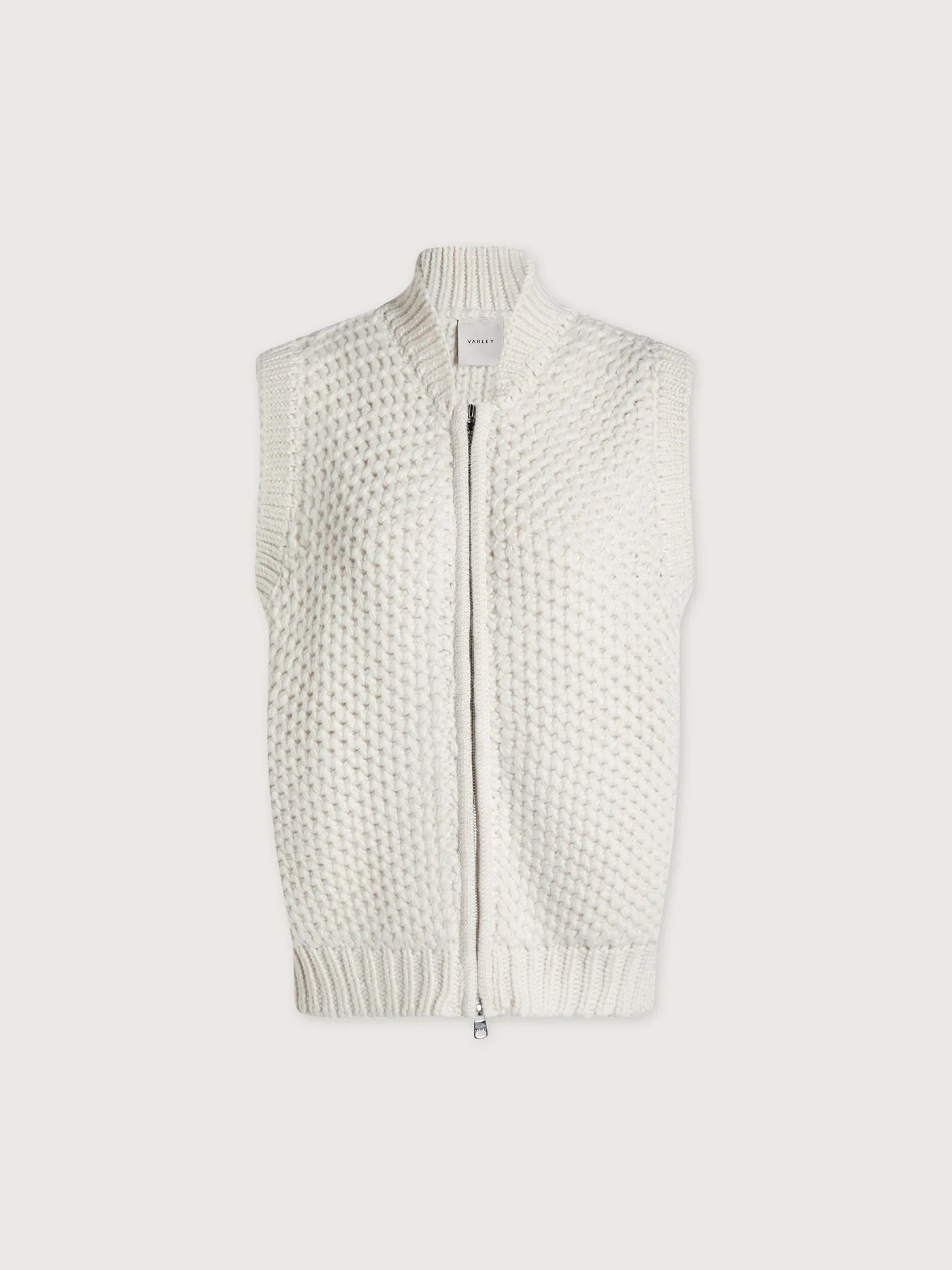 Seraphina Sleeveless Zip Knit