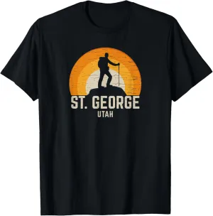 St. George Utah Vintage Hiking T-Shirt