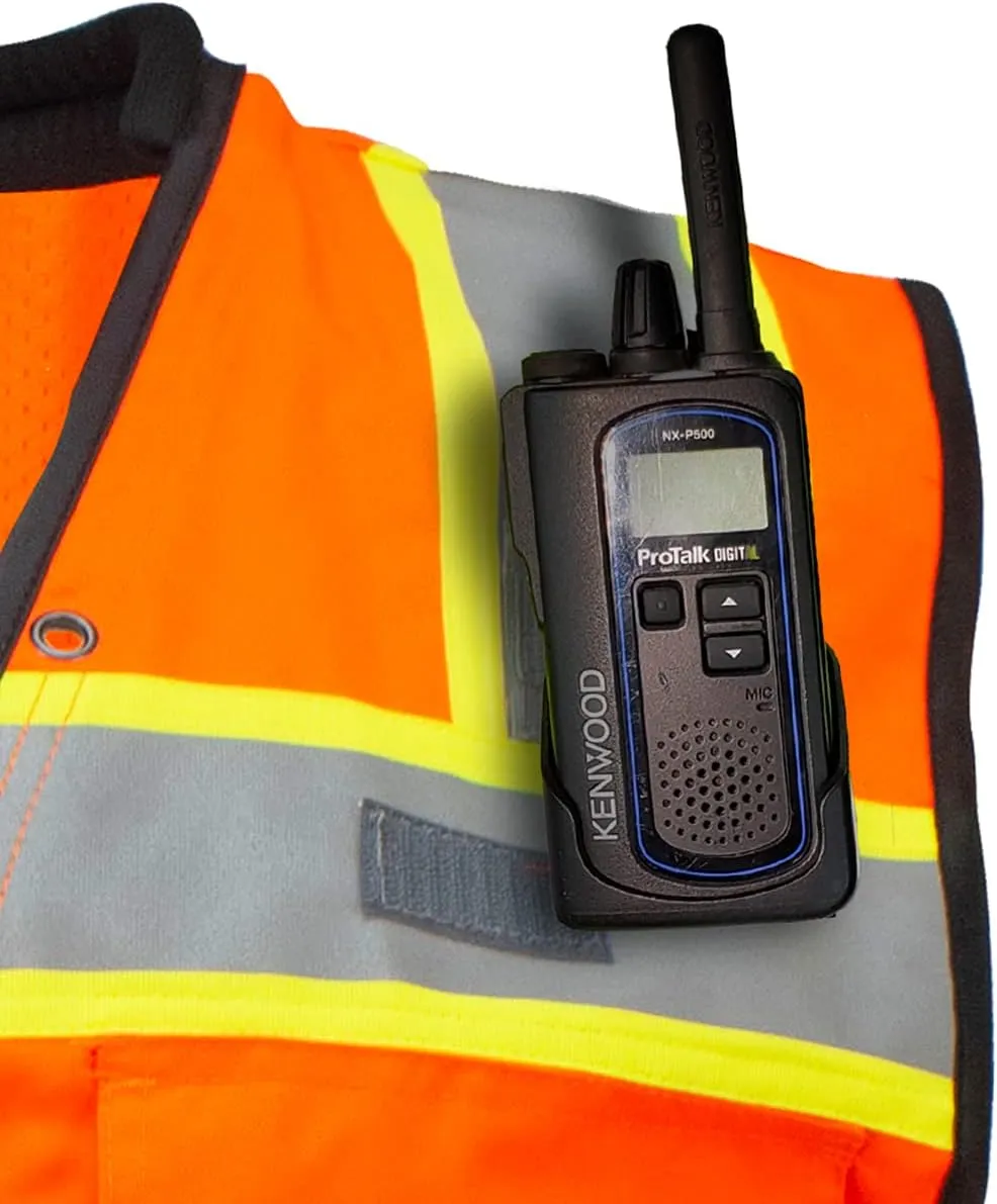 SU500 Premium Surveyors Class 2 Heavy Duty Vest, Tablet Pockets and Neck Padding