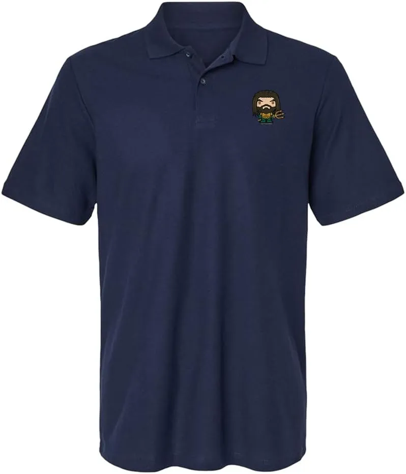 Super Hero Chibi Collection Cotton Polo Shirt