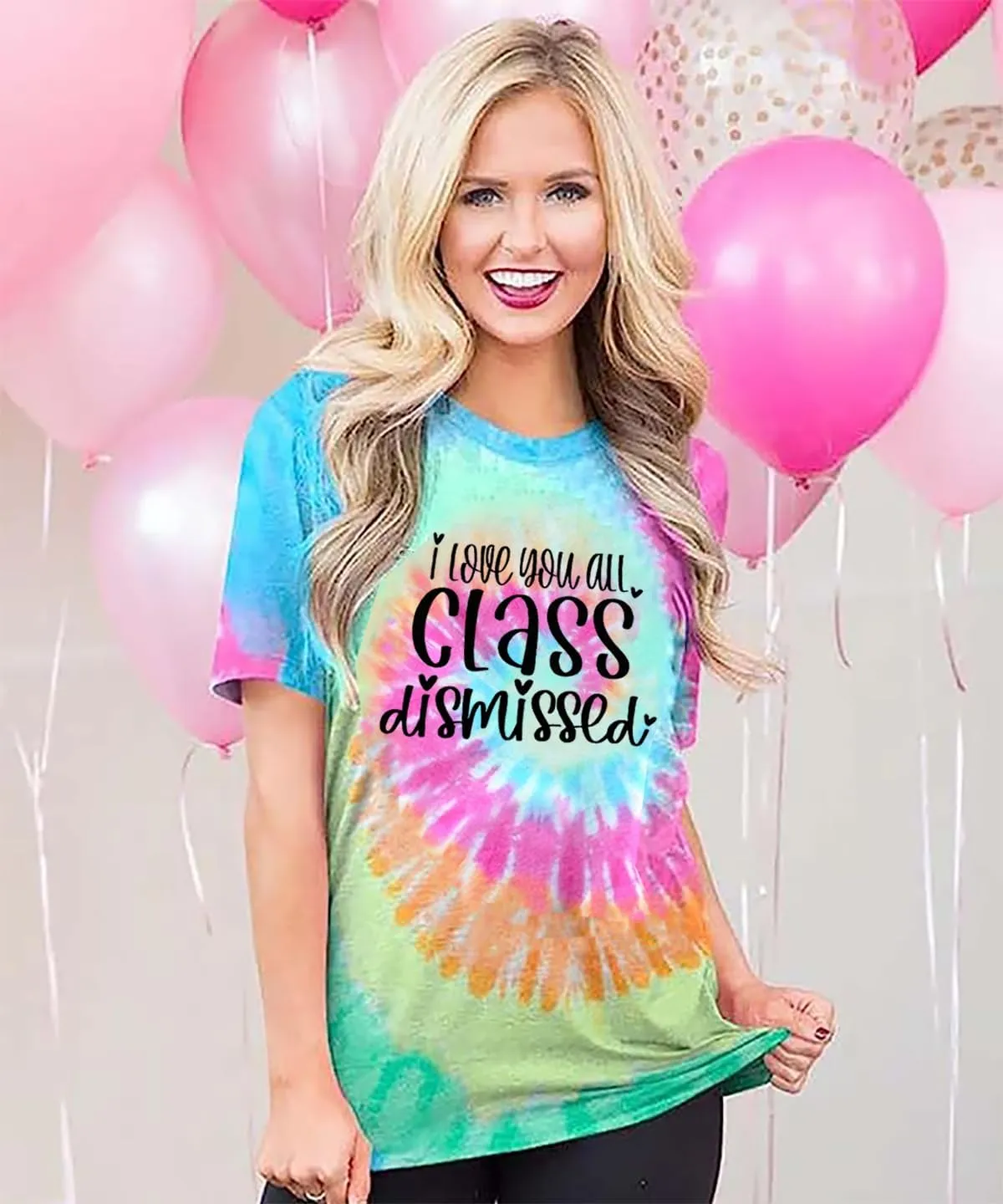 Teacher T Shirt Women Last Day of School T-Shirt Teacher Life Shirts End of Year School Tees Teacher Appreciation Top