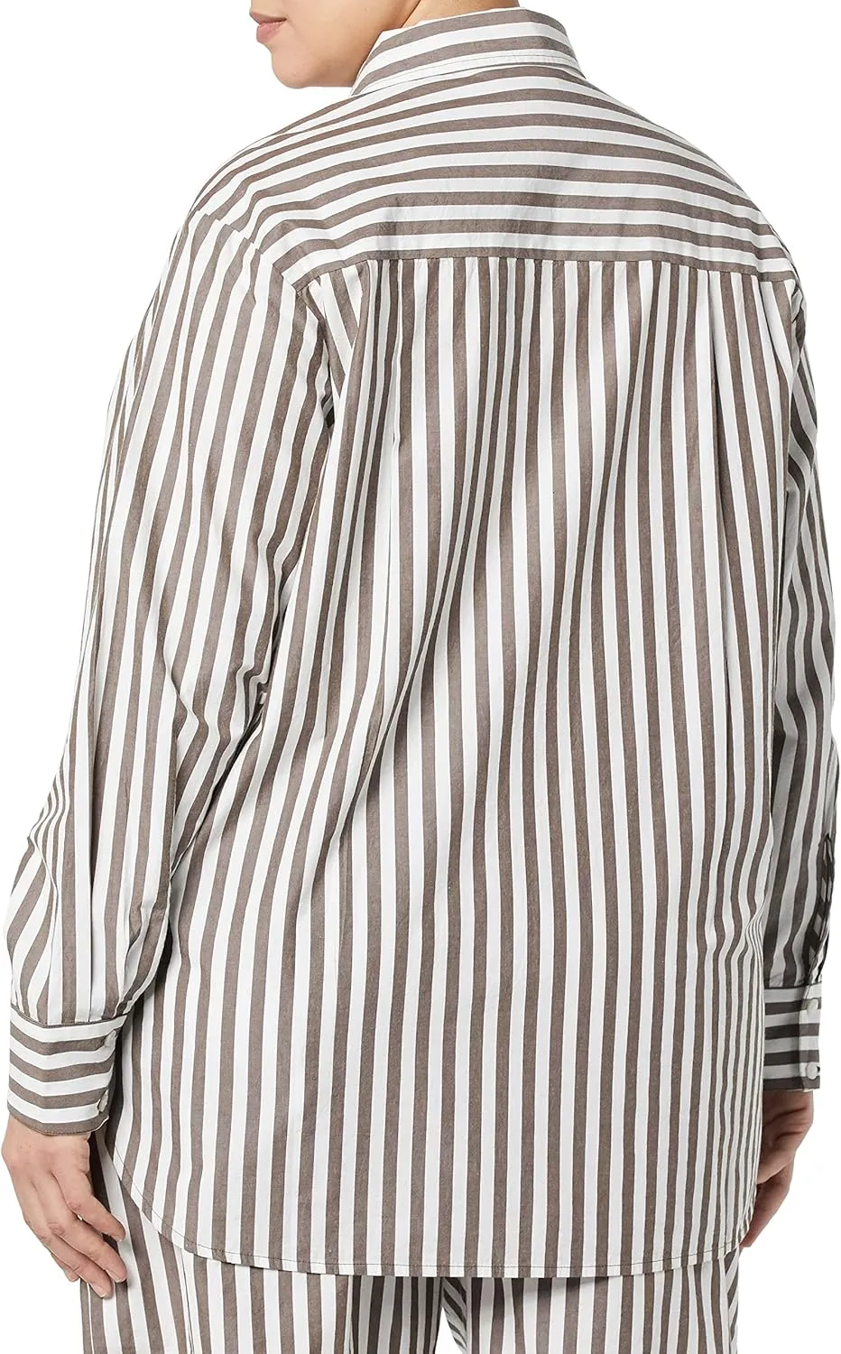 The Drop Women's Kendra Loose Fit Long Shirt