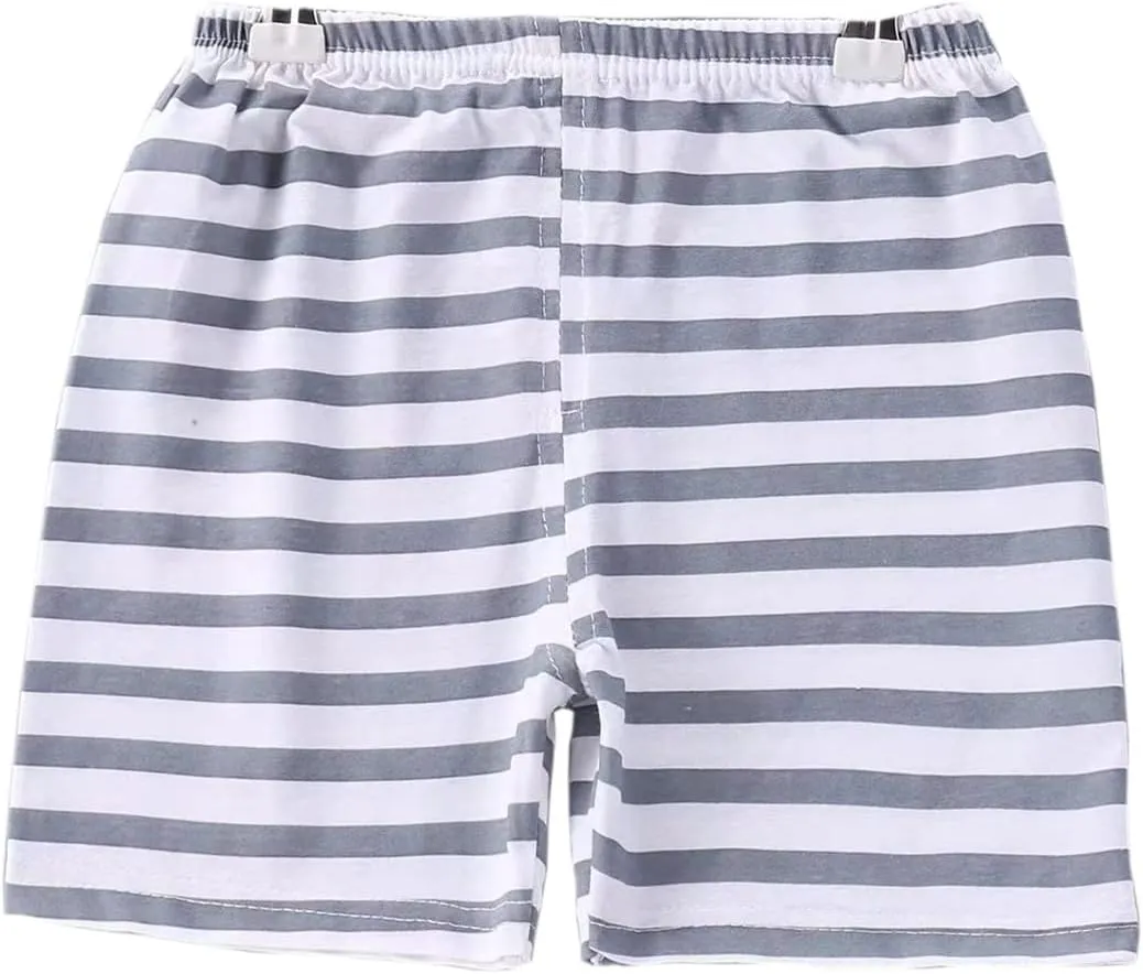 Toddler Baby Boy Shorts - Dinosaur Lightweight Cotton Shorts for Kids Boys Summer Elastic Waist Short Pants