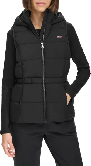 Tommy Hilfiger Women's Elasticated Waistband Water Resistant Vest