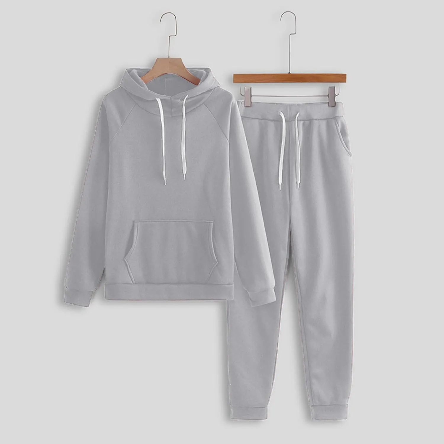Two Piece Sets for Women Long Sleeve Crewneck Graphic Sweatsuits Sweatshirt Wide Leg Sweatpant Tracksuits