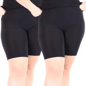 Undersummers Classic Shortlette, Thigh Anti Chafing Shorts Women Slip Shorts for Women Under Dress, Undergarments for Dresses