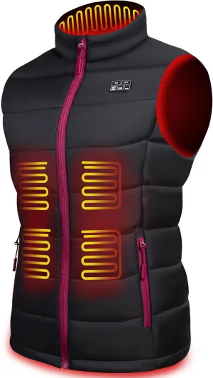Upgraded Lightweight Heated Vest for Men and Women - Heating Vest with 10000mAh Large Capacity Battery Pack