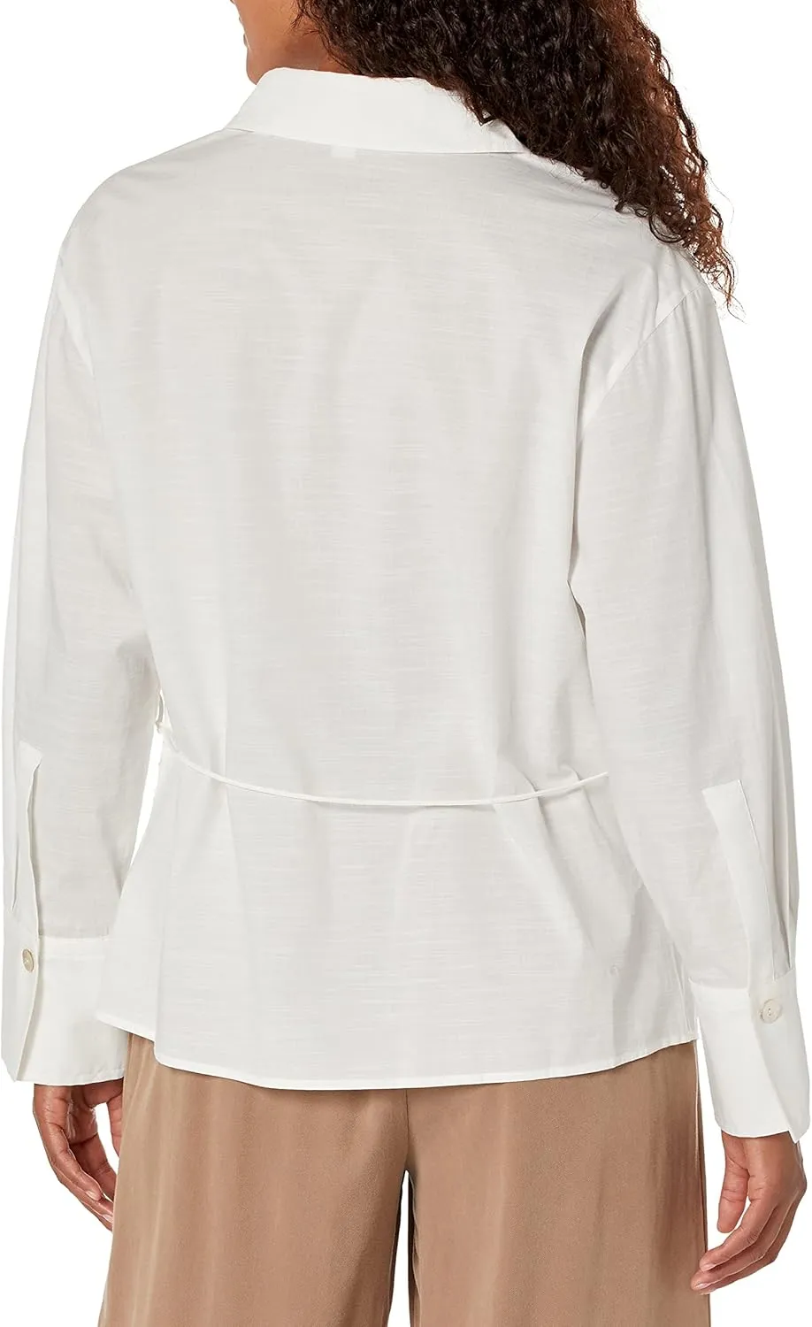 Vince Women's Tie Bk L/S Shirt