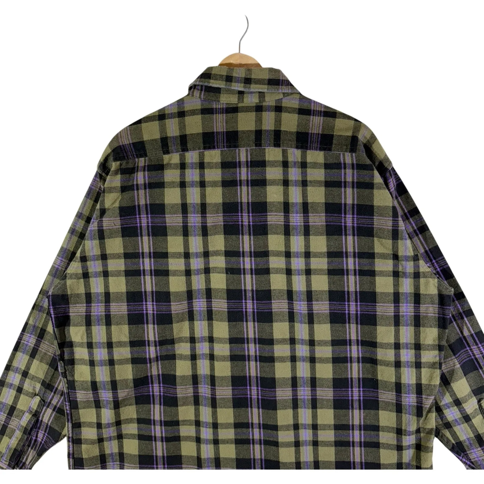 Vintage St John's Bay Plaid Button-Up Flannel