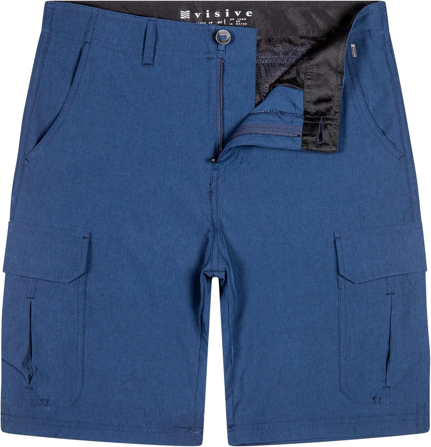 Visive Premium Hybrid Shorts Men Quick Dry Golf Stretch Board Shorts Swim Trunks Summer Big Men