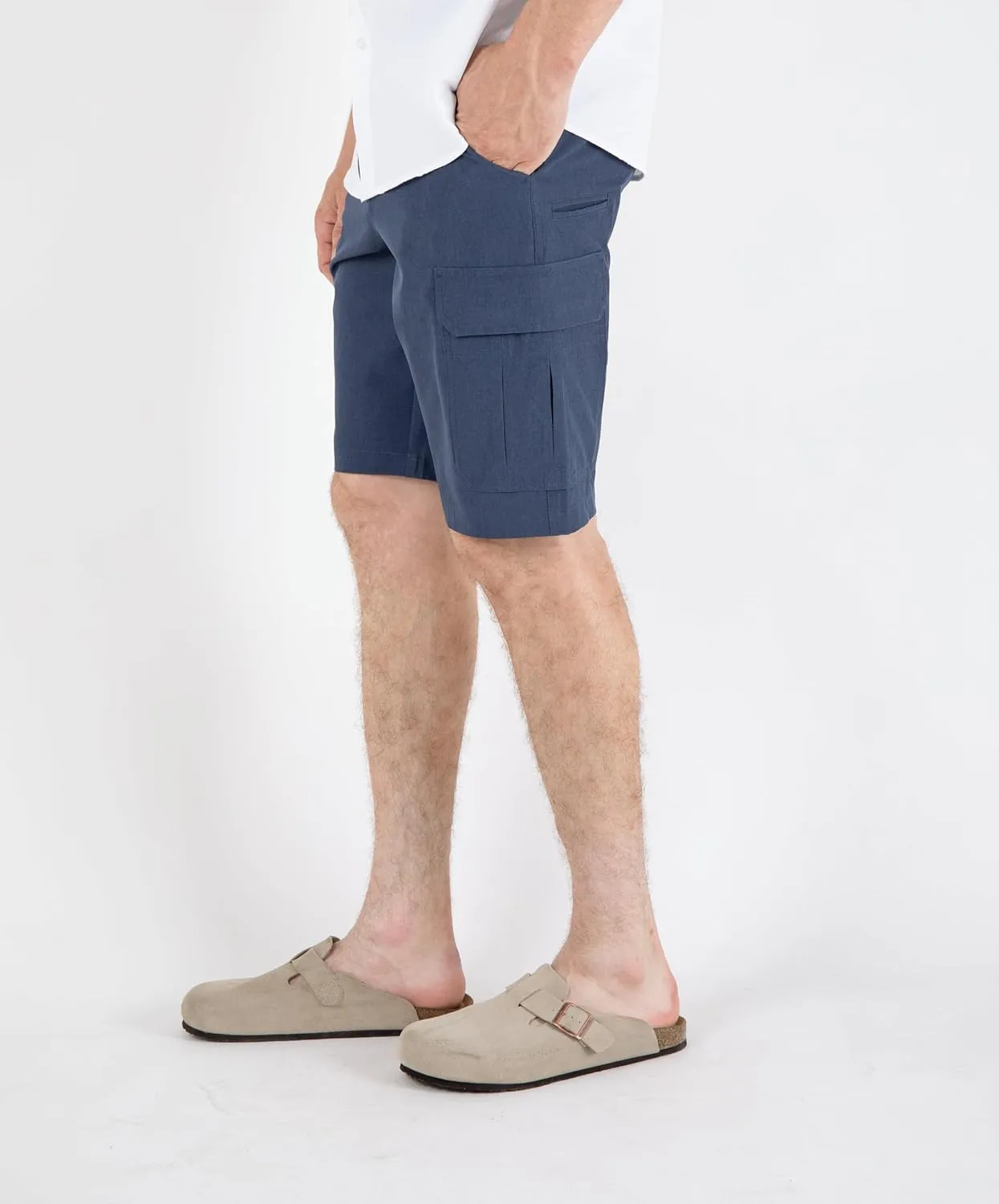 Visive Premium Hybrid Shorts Men Quick Dry Golf Stretch Board Shorts Swim Trunks Summer Big Men