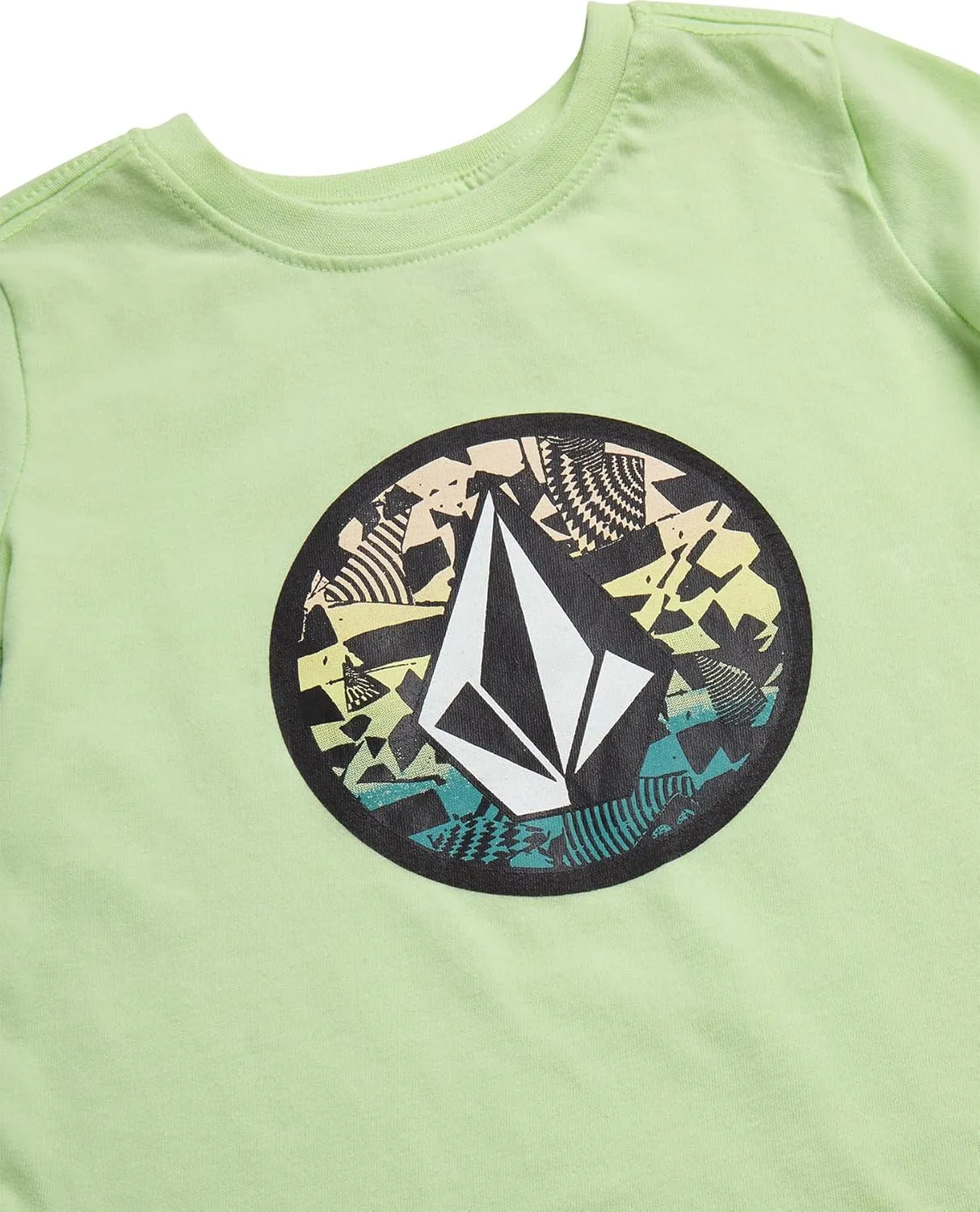 Volcom Baby Boys Swim Set - 2 Piece Short Sleeve Swim Shirt Graphic Tees & Board Shorts, Infant Toddler Little Boys Swimsuit