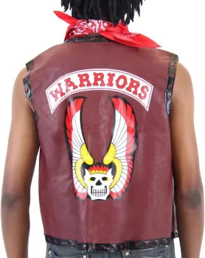 Warriors Vest and Bandana Set Halloween Costume Movie Gang Cosplay