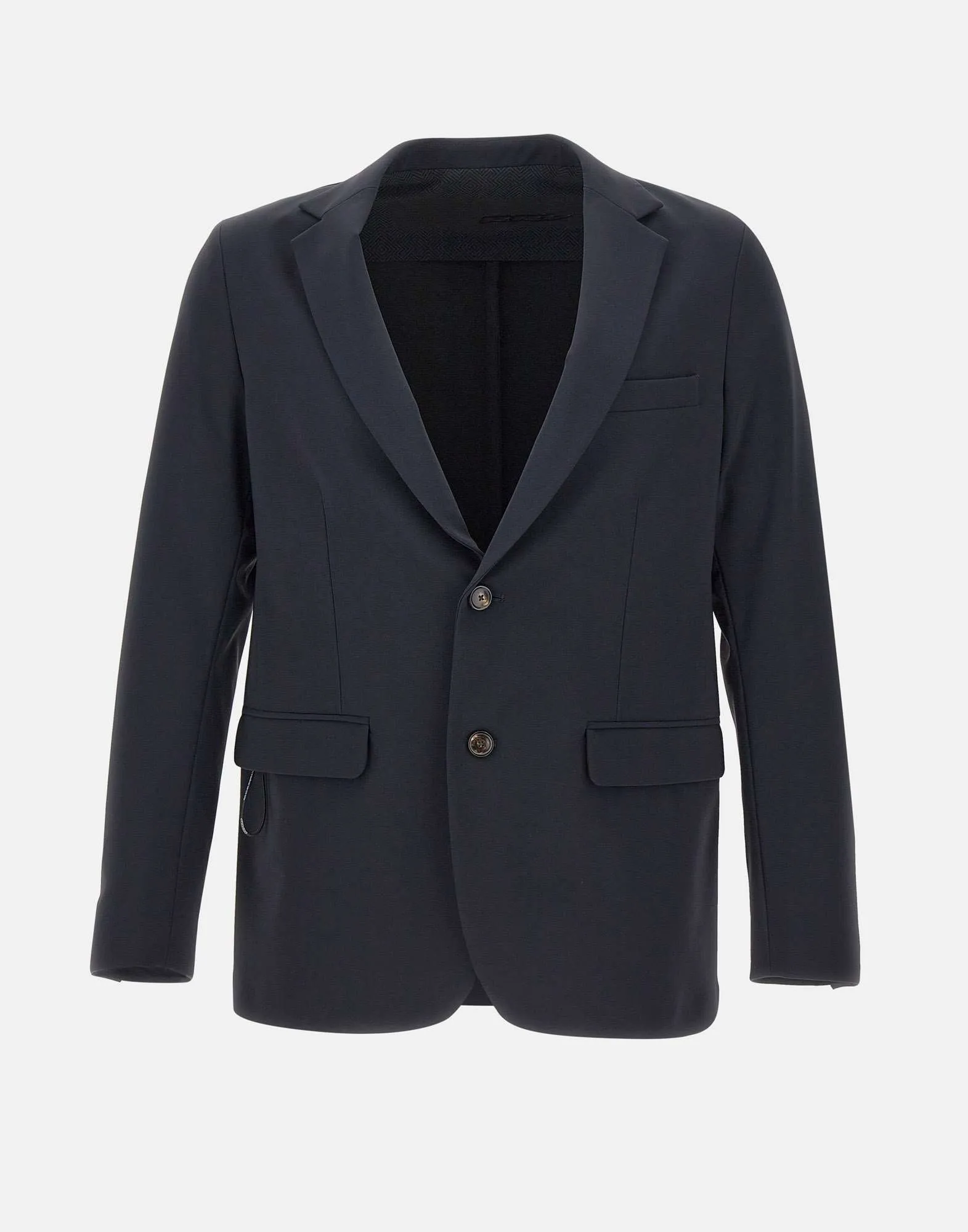 Winter Blue Blazer with Pockets