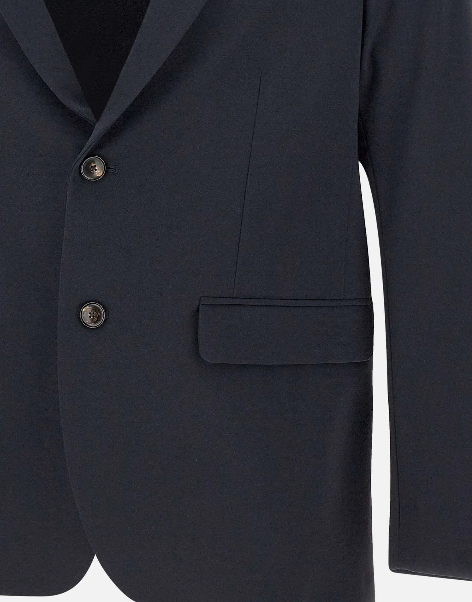 Winter Blue Blazer with Pockets