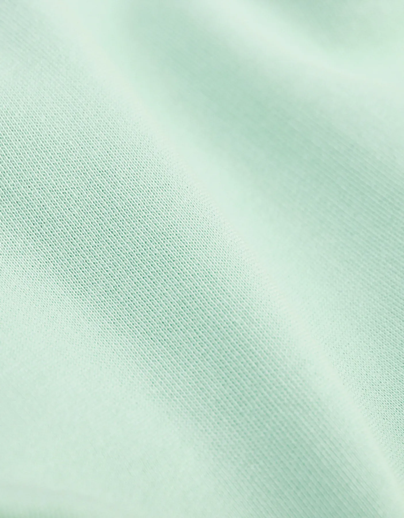 Women Classic Organic Crew - Light Aqua