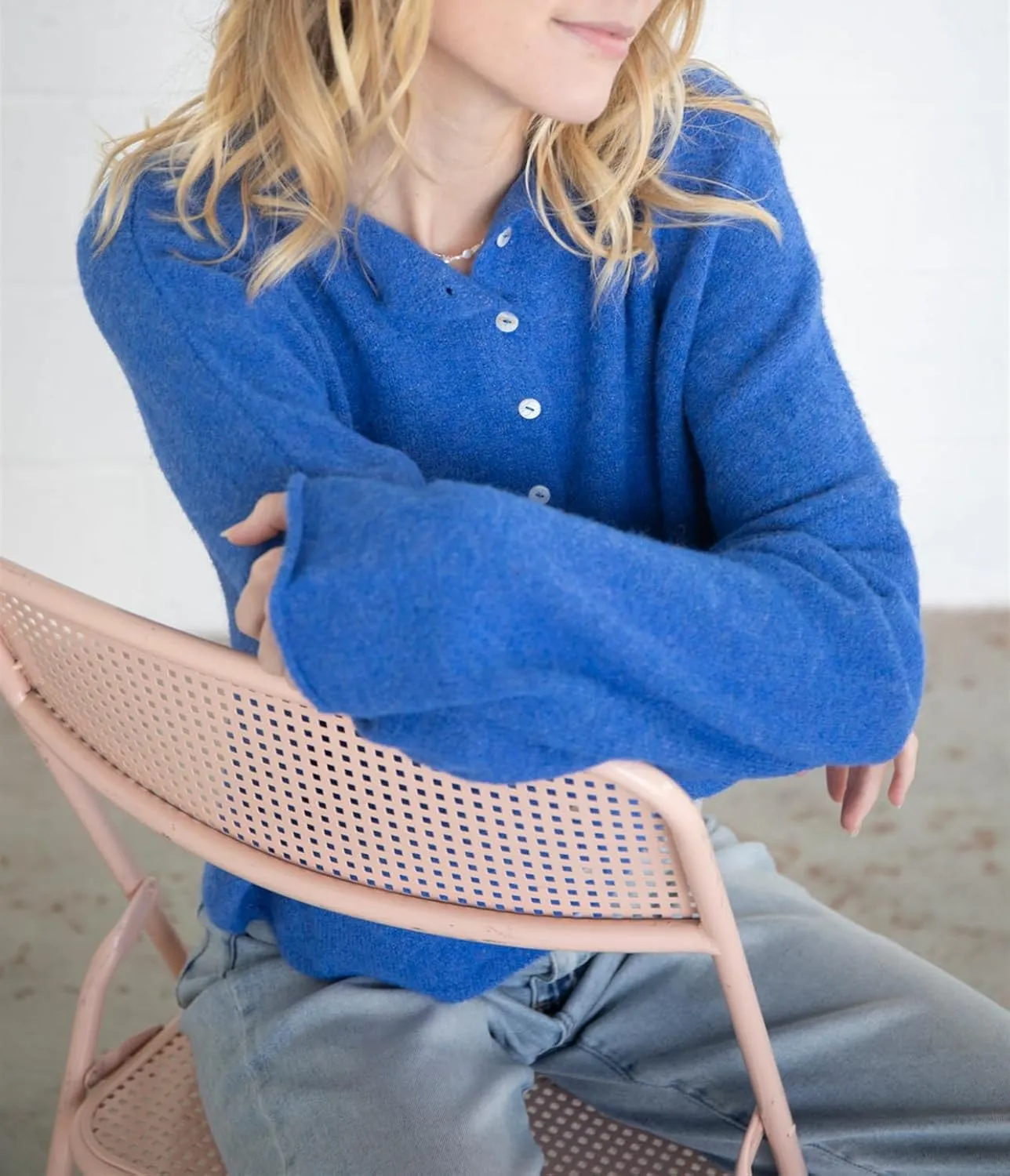 Women Lightweight Cardigan Sweater Button Down Long Sleeve Crewneck Crop Knit Cardigans Casual Basic Knitwear