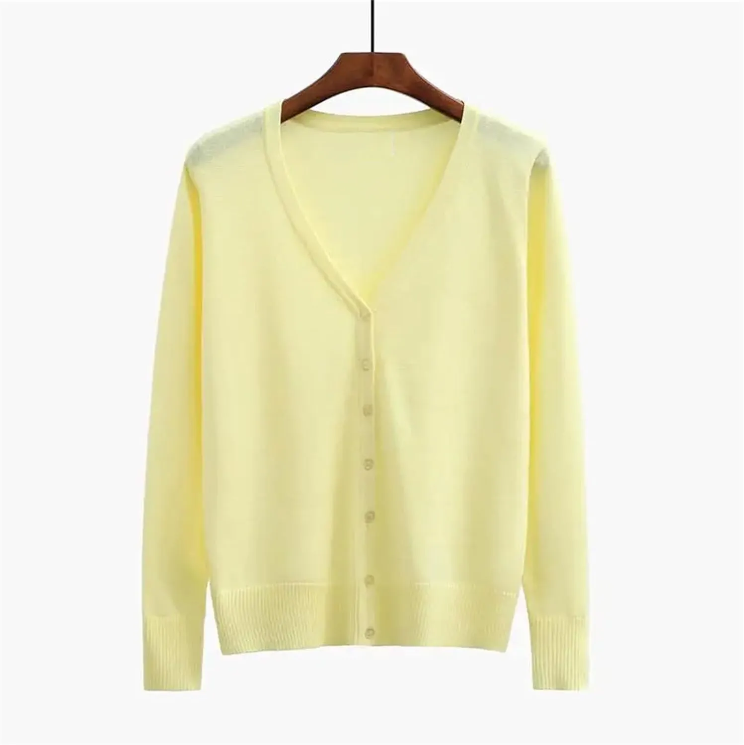Women Spring Sweaters Long Sleeve Cotton Embroidery V-Neck Keep Warm Sweater Shirt