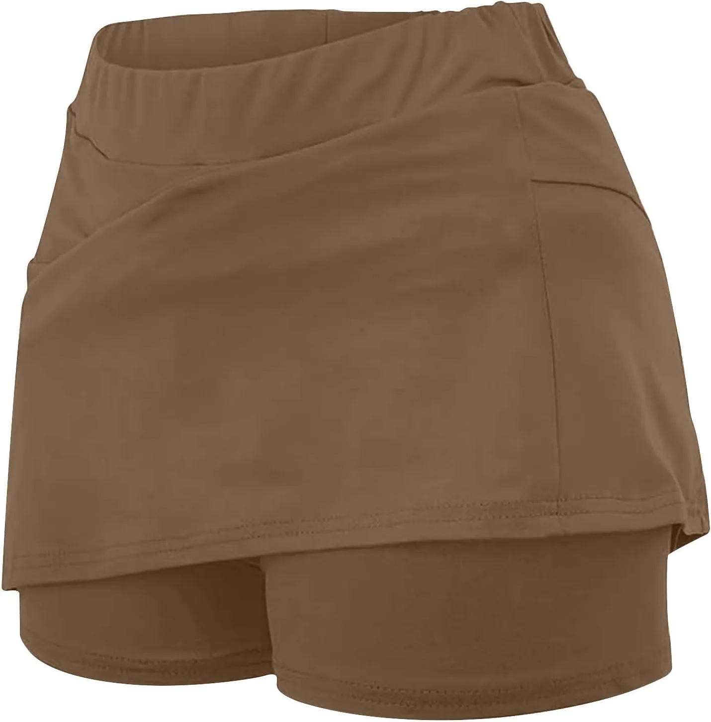 Womens Skorts with Pockets Plus Size Athletic Skorts for Women High Waist Summer Shorts Casual, Small