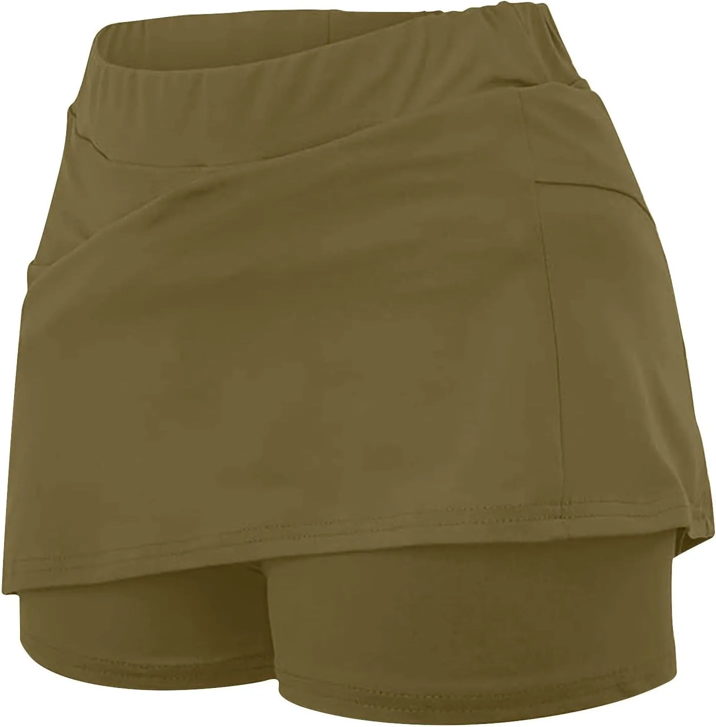Womens Skorts with Pockets Plus Size Athletic Skorts for Women High Waist Summer Shorts Casual, Small
