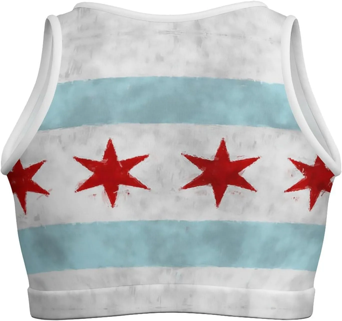 Women's Soft Sleeveless Tank Tops Gay-Bear Pride Flag Scoop Neck Basic Cami Shirts