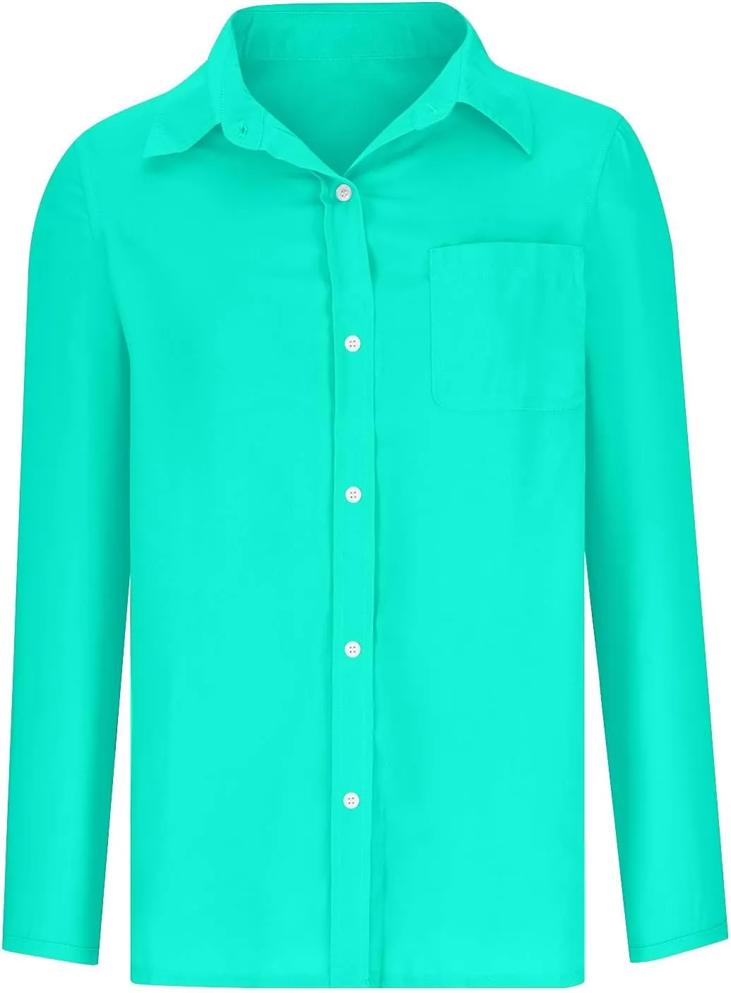 Womens Summer Tops Long Sleeve V Neck Shirts Loose Fit Drop Shoulder Blouses Casual Tunic 2024 Fall Fashion Outfits