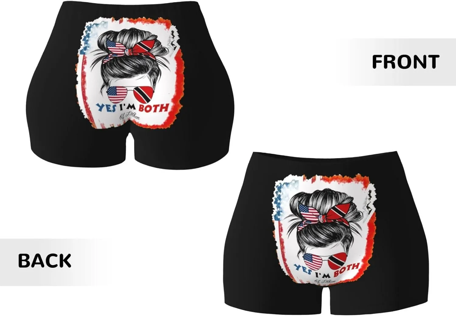 Women's Workout Shorts Casual Athletic Shorts Biker Sport Short Pants Seamless Scrunch Pant Elastic Waist Hot Pants