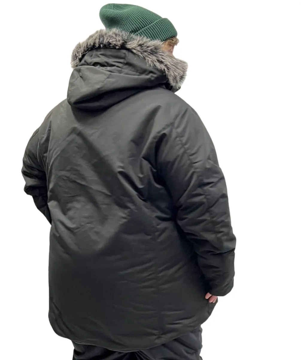 XTM Poland Womens Plus Size Ski Jacket Black Size 26-30