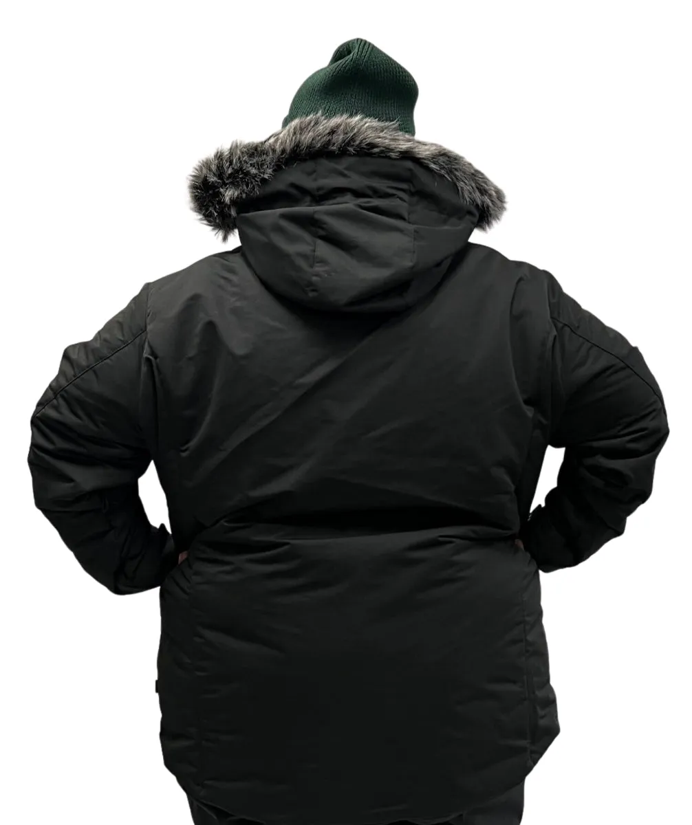 XTM Poland Womens Plus Size Ski Jacket Black Size 26-30