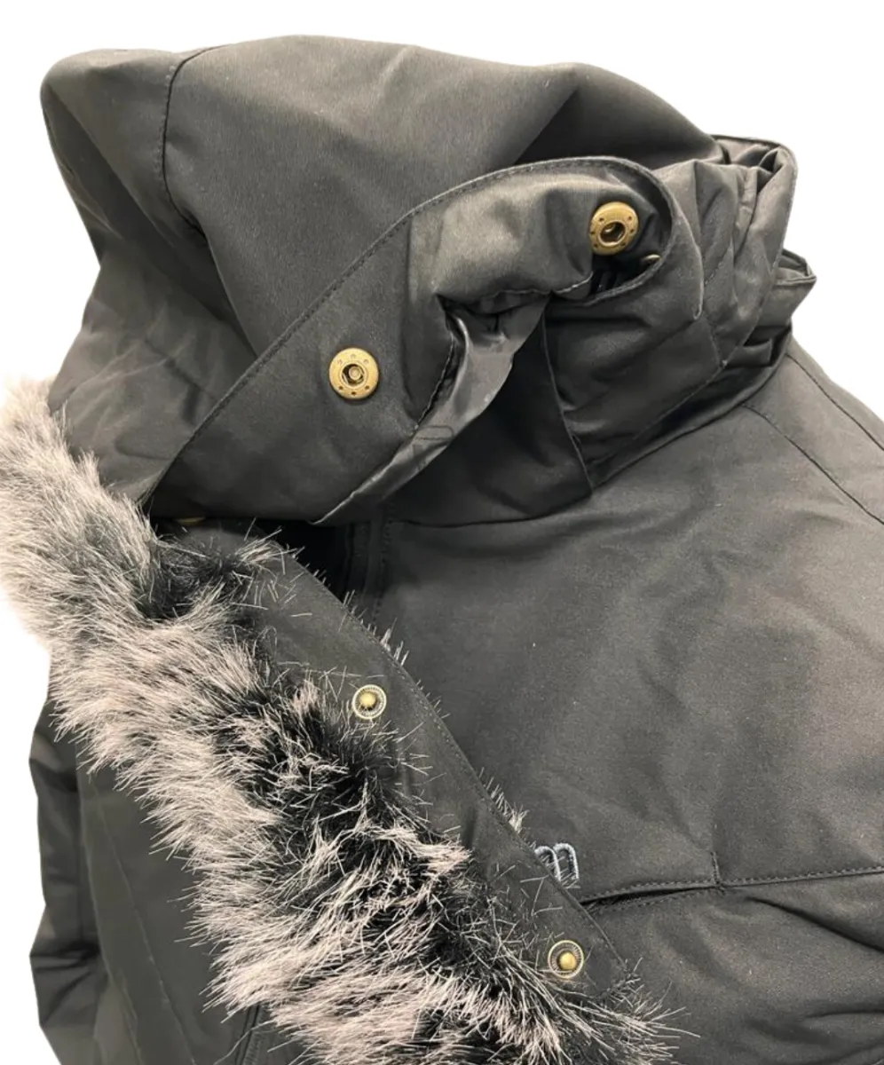 XTM Poland Womens Plus Size Ski Jacket Black Sizes 16-18
