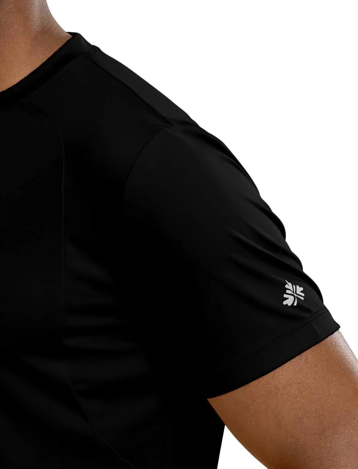 Zengjo Athletic T Shirts for Men,Quick Dry Gym Workout Running Sport Moisture Wicking Short-Sleeve Crewneck Tee
